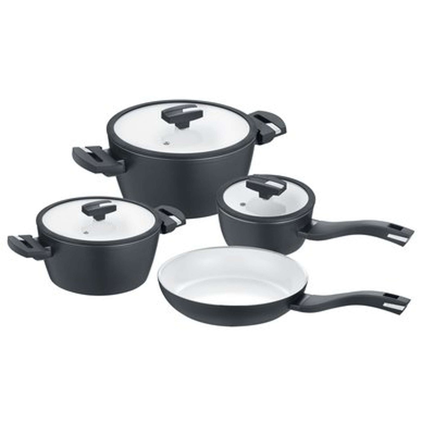 4-Delige Pannenset - Voor Elke Dag Snel en Fijn Koken