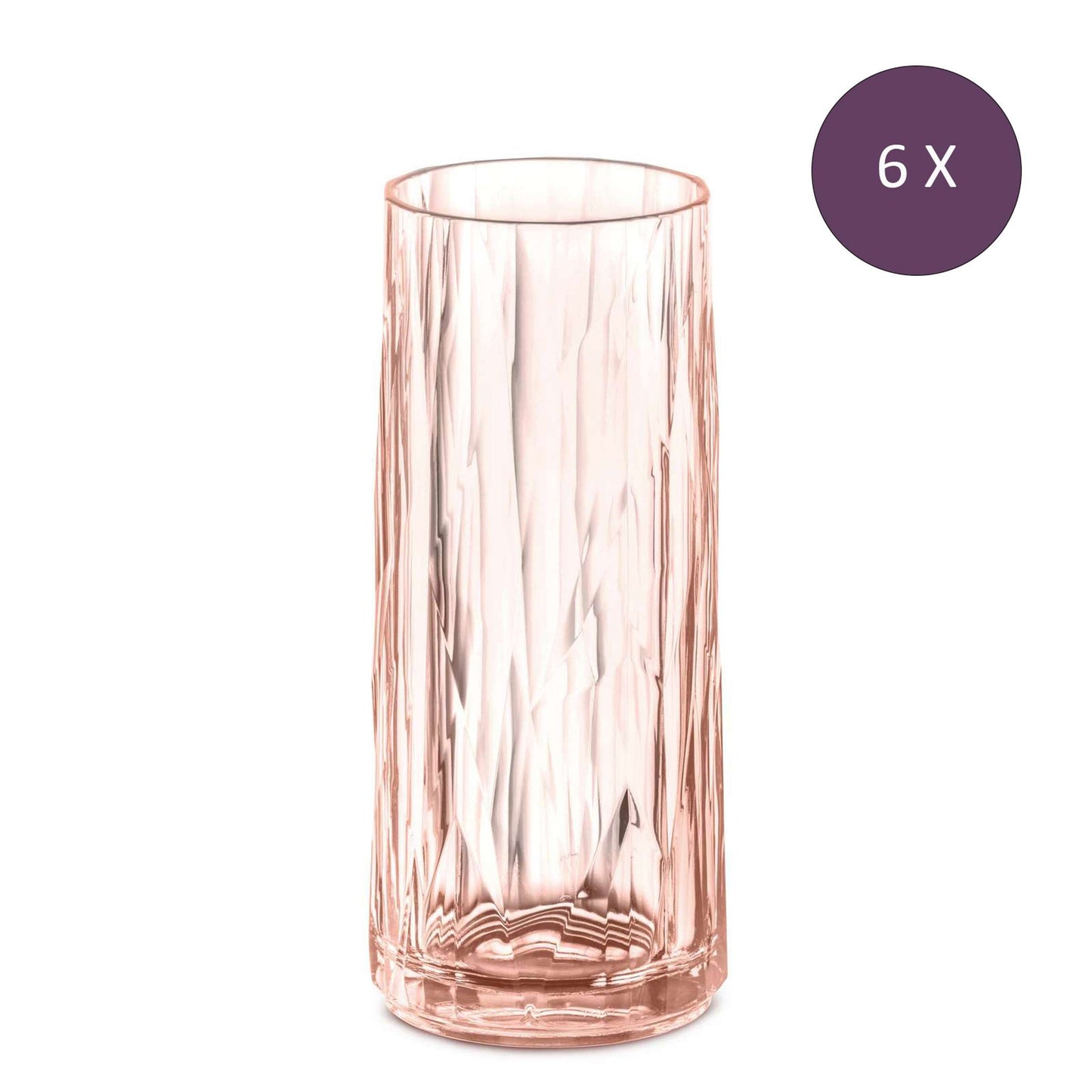 Superglas 250 ml set van 6
