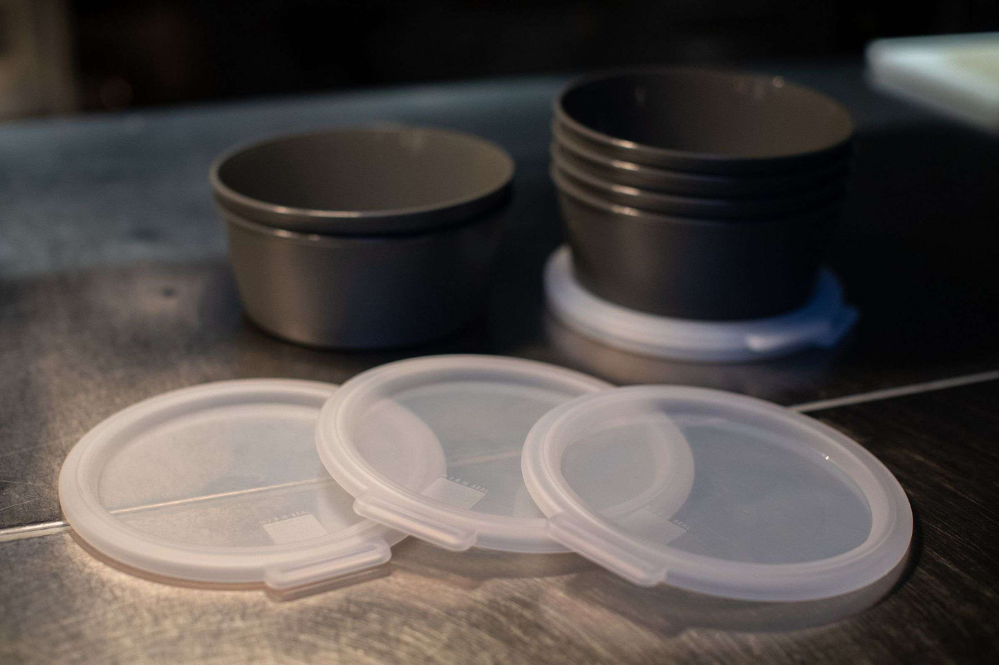 Lekvrije Deksels Voor Ronde Bakjes (Set van 12) - Nooit Meer Geknoei