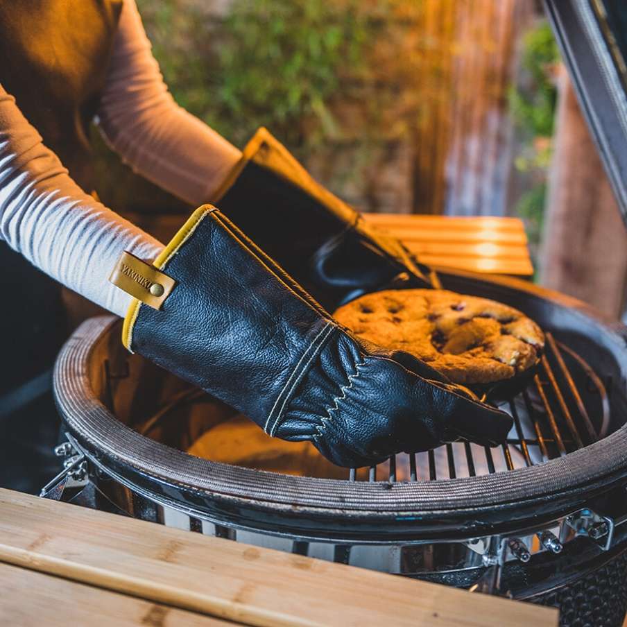 Leren BBQ Handschoenen - Veilig Grillen Zonder Verbrande Handen