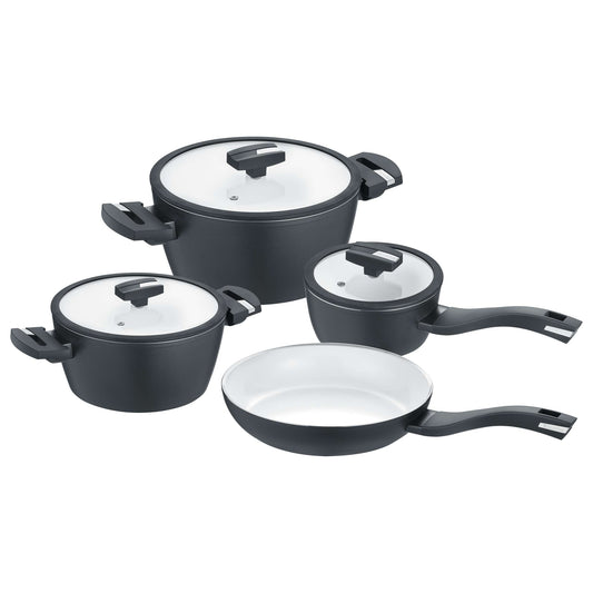 4-Delige Pannenset - Voor Elke Dag Snel en Fijn Koken