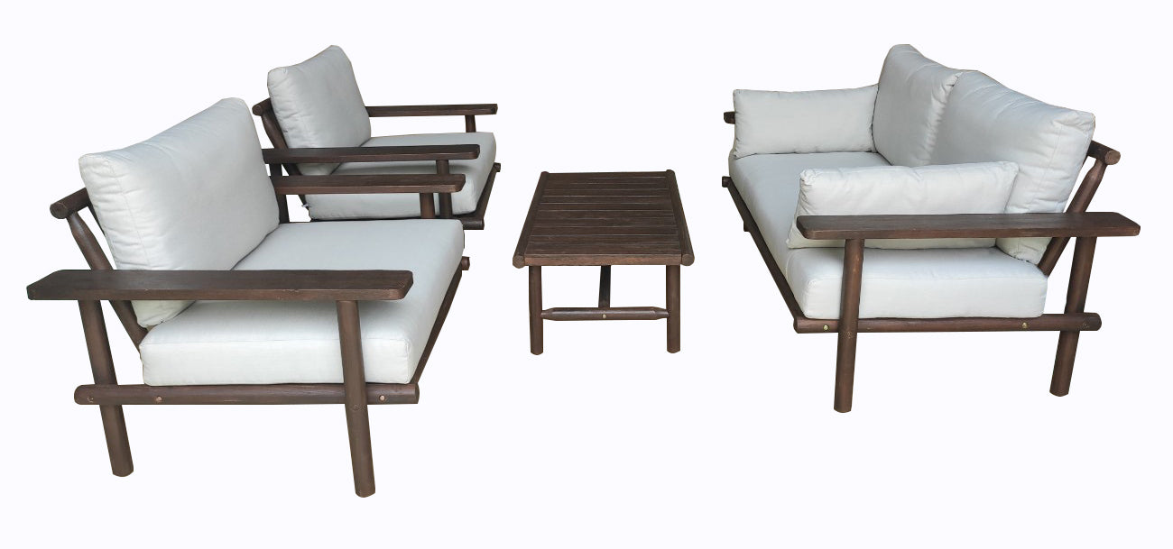 Laruna Lounge Set - Acacia hout Vintage DonkerTeak