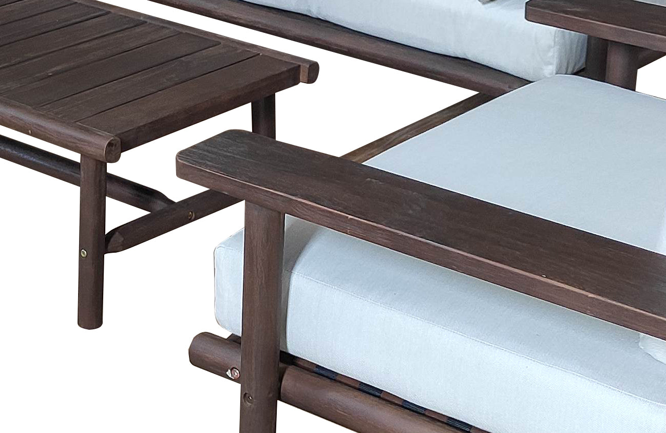 Laruna Lounge Set - Acacia hout Vintage DonkerTeak