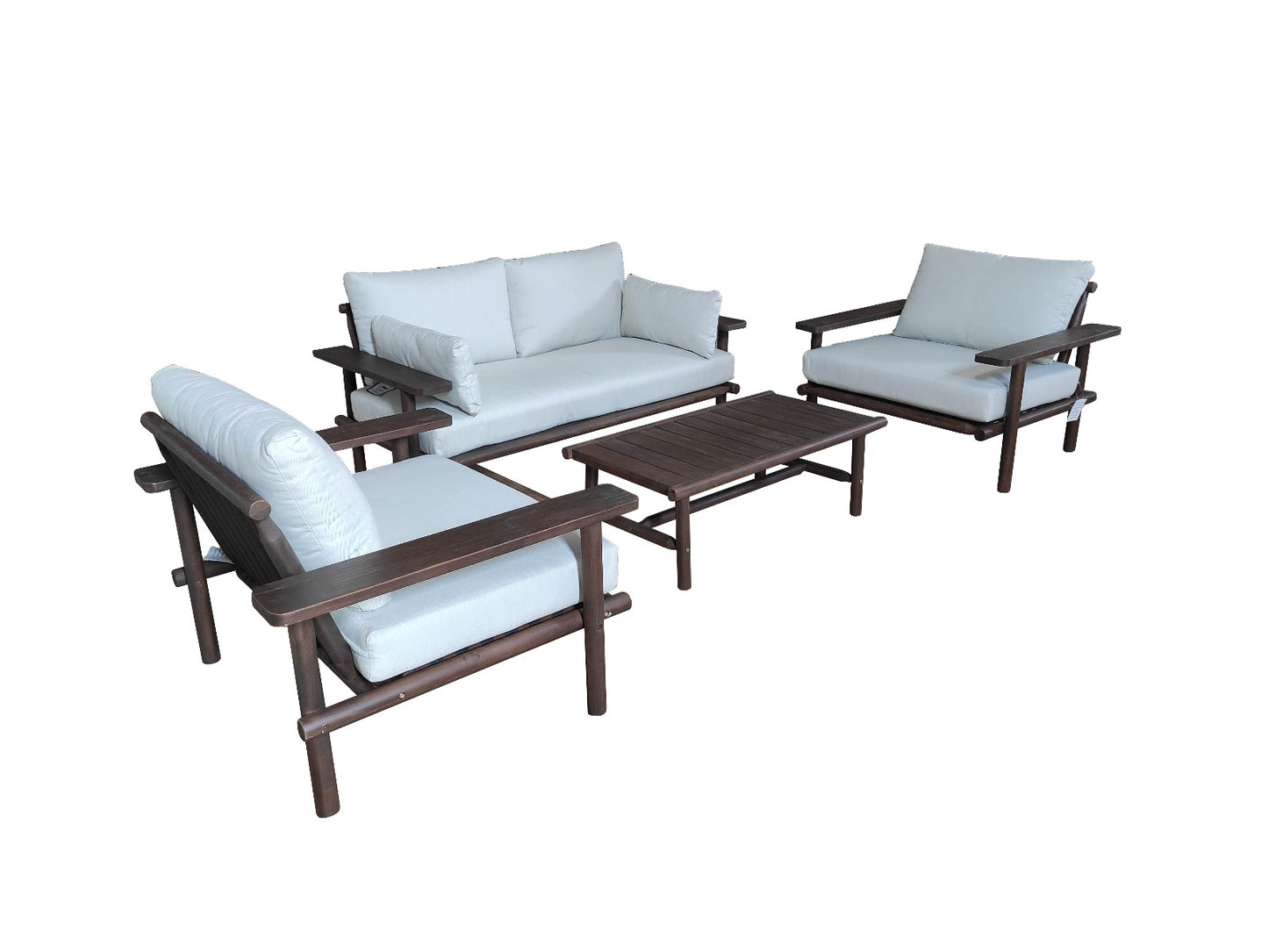 Laruna Lounge Set - Acacia hout Vintage DonkerTeak