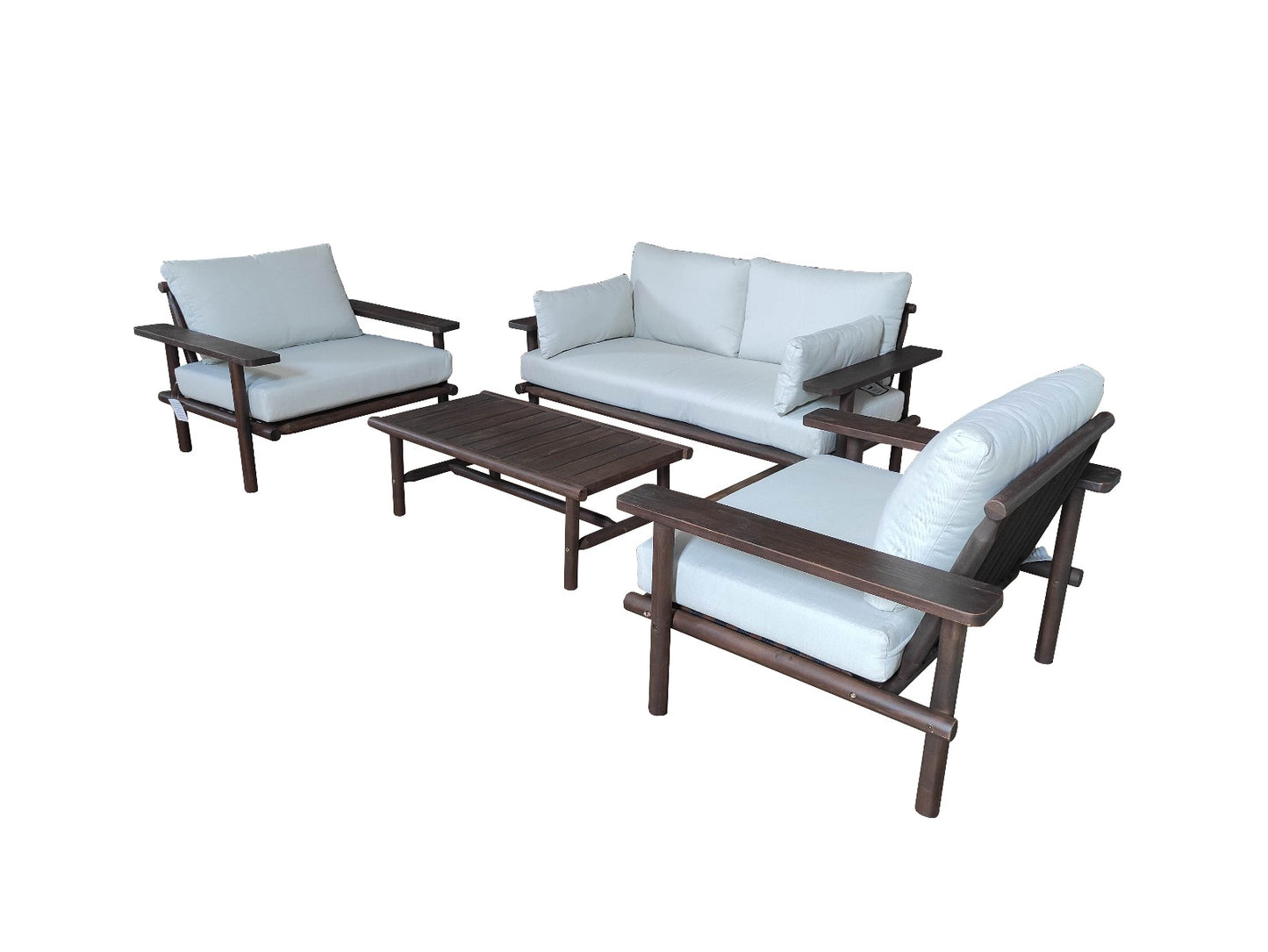 Laruna Lounge Set - Acacia hout Vintage DonkerTeak
