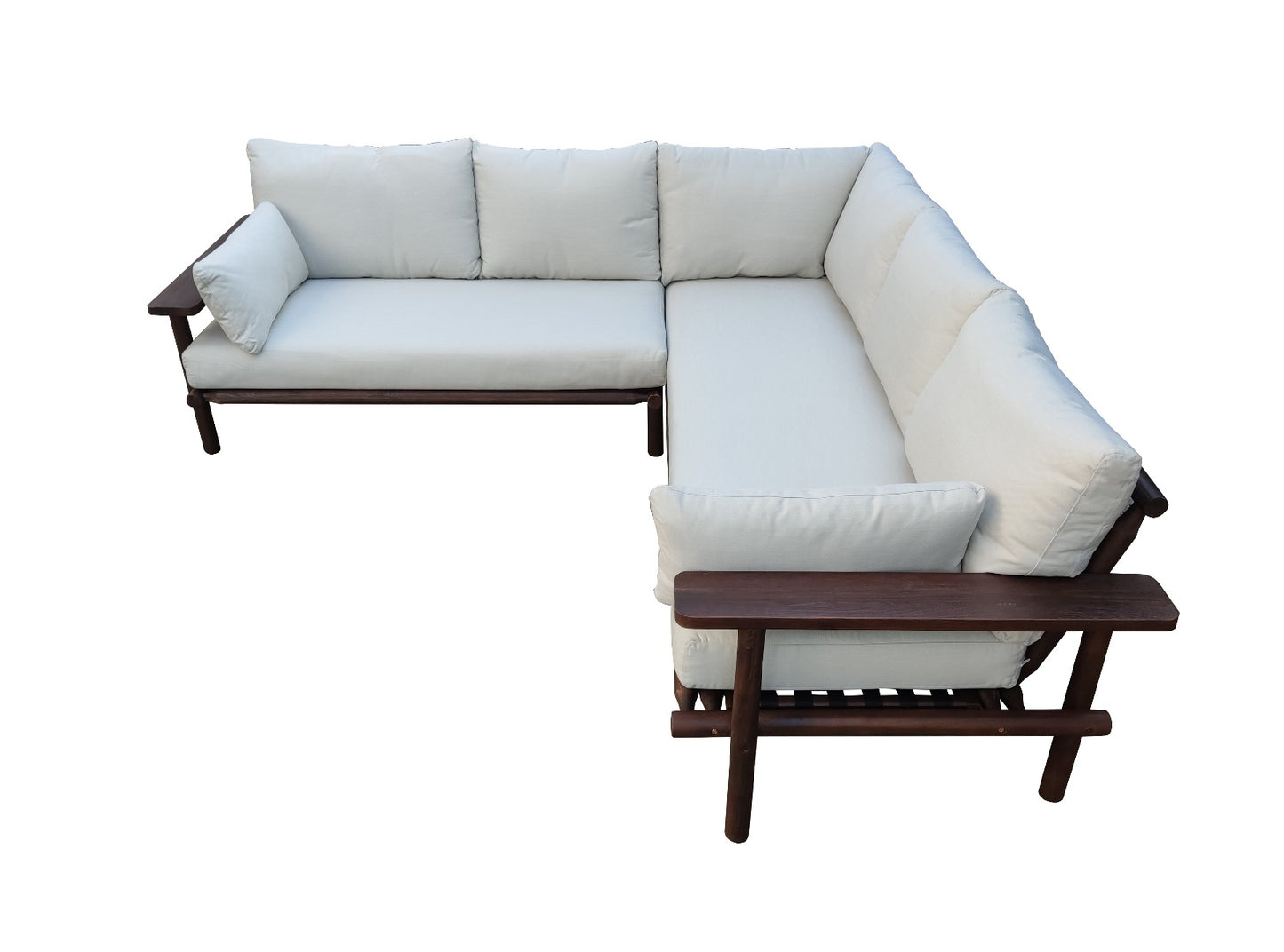 Laruna Lounge hoek Set - 2 persoons - Acacia hout