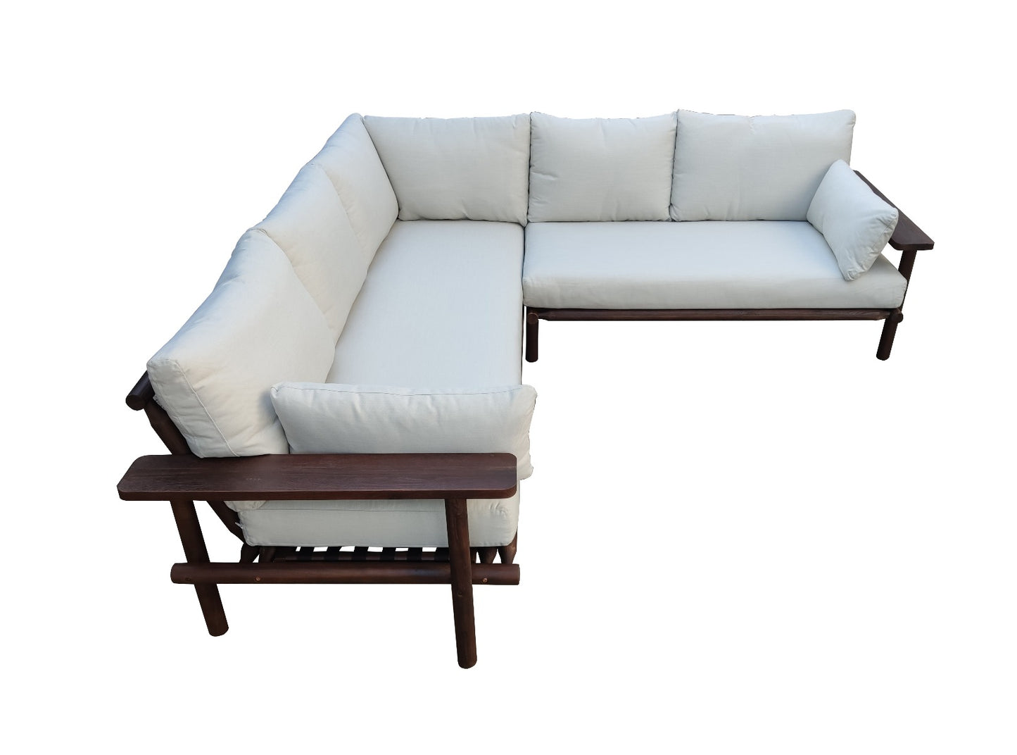 Laruna Lounge hoek Set - 2 persoons - Acacia hout