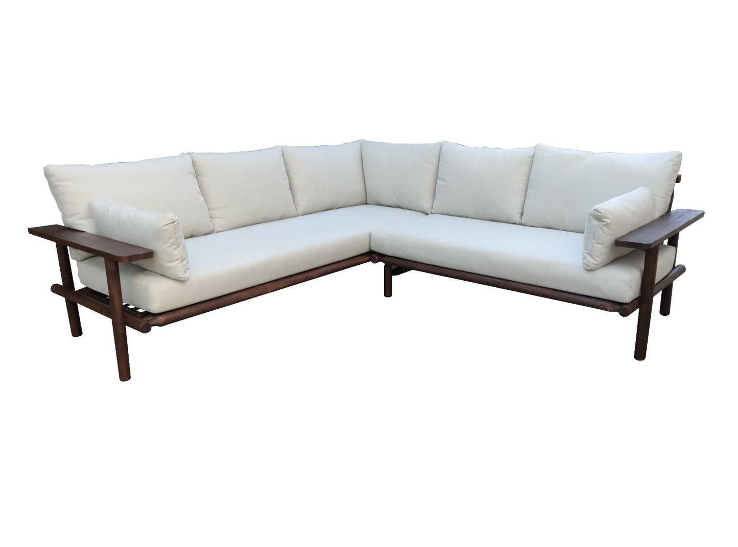 Laruna Lounge hoek Set - 2 persoons - Acacia hout