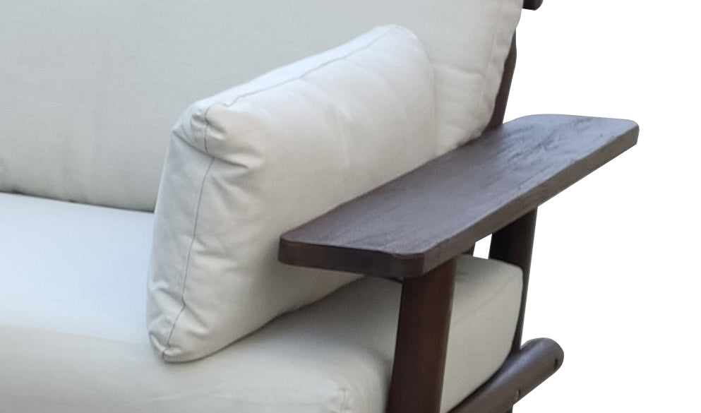 Laruna Lounge hoek Set - 2 persoons - Acacia hout