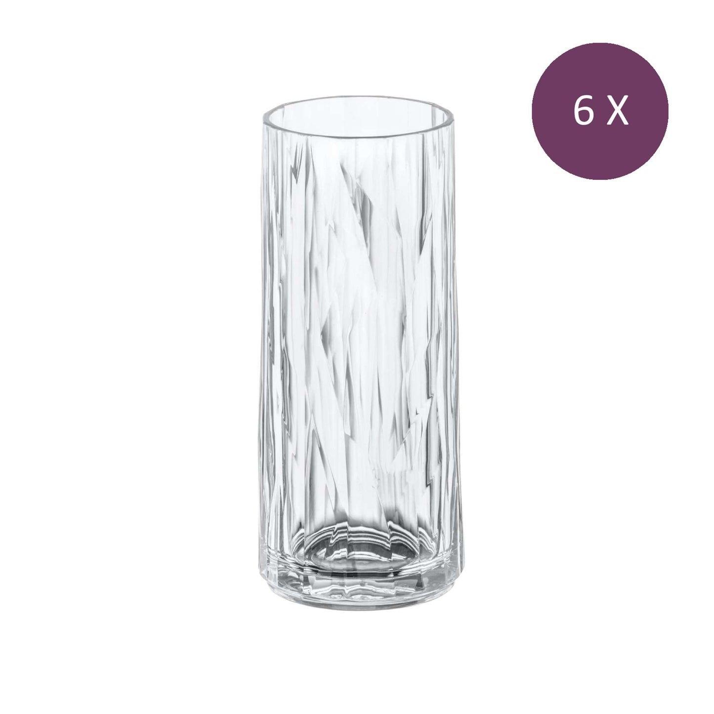 Longdrinkglazen 250 ml (Set van 6) - Stijlvol en Onbreekbaar