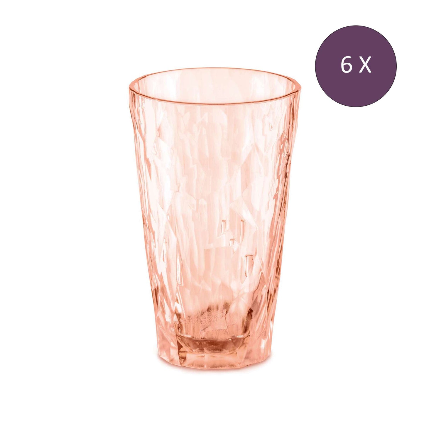Drinkglazen 300 ml (Set van 6) - Sterk voor Binnen en Buiten