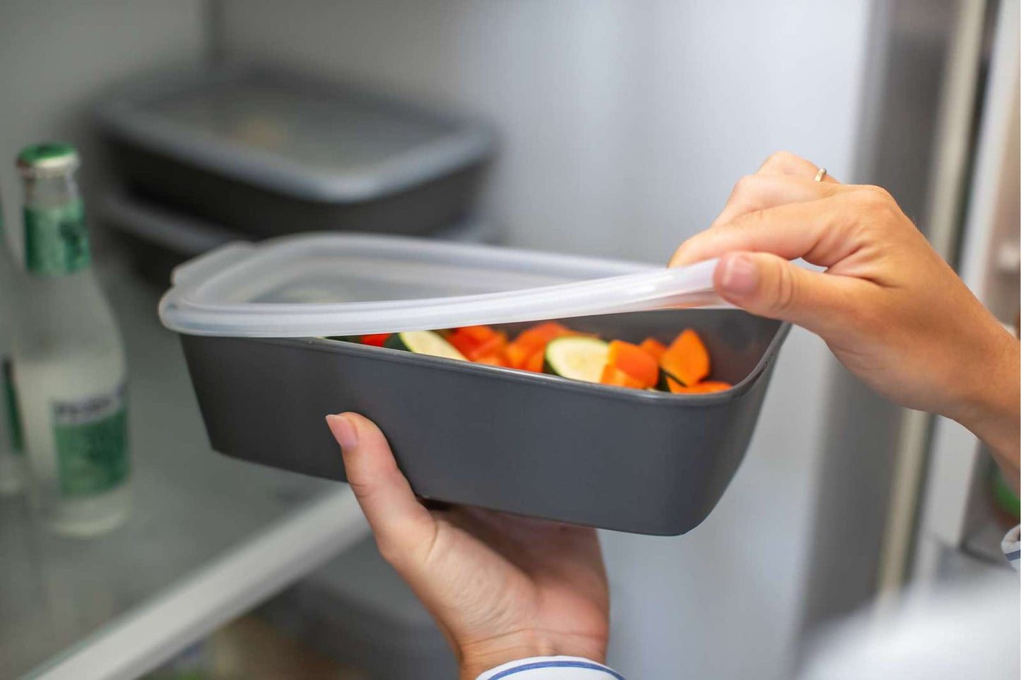 Deksels Voor Rechthoekige 1,4 L Bakjes (Set van 12) - Sluit Goed Af