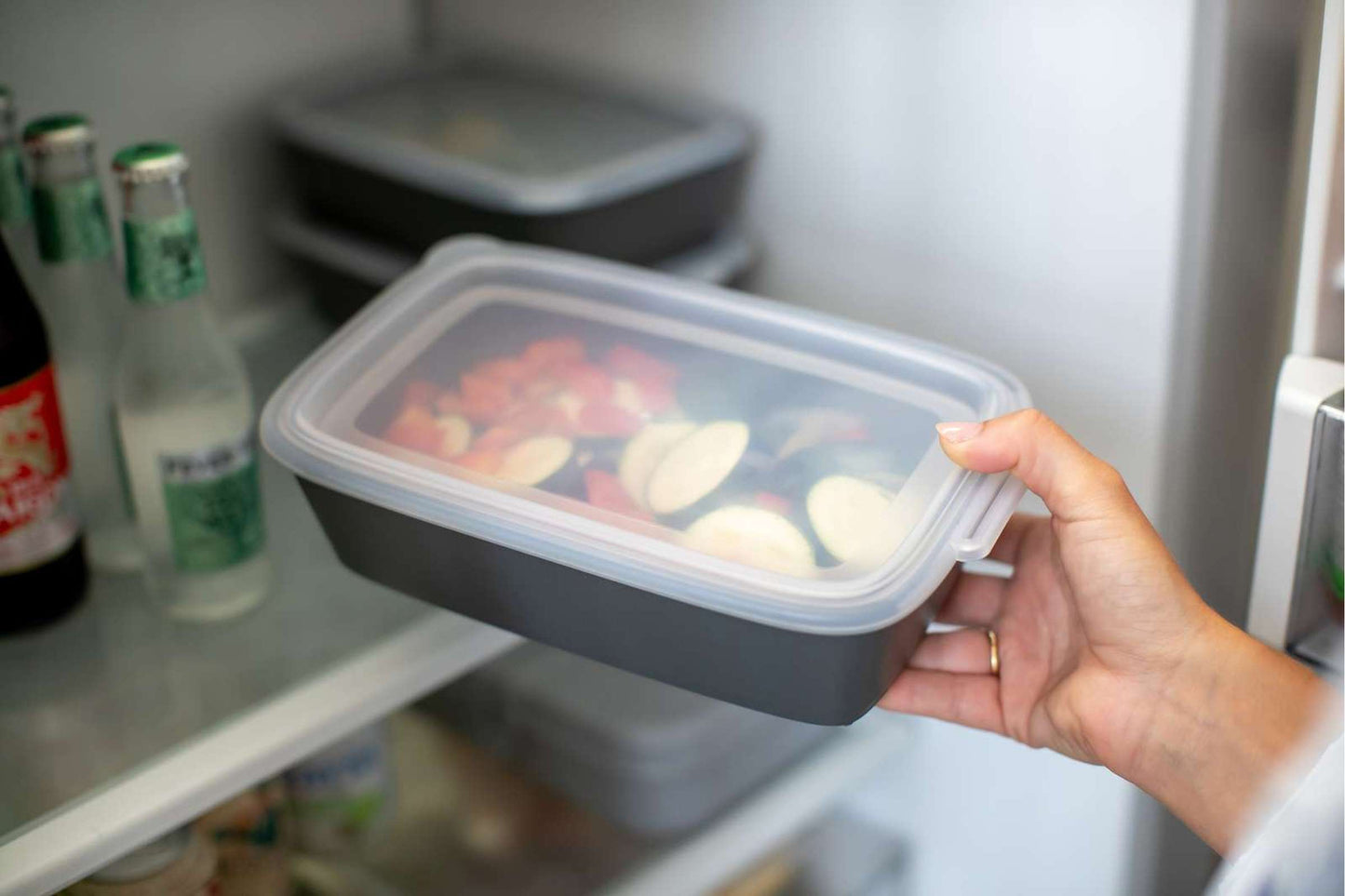 Deksels Voor Rechthoekige 1,4 L Bakjes (Set van 12) - Sluit Goed Af