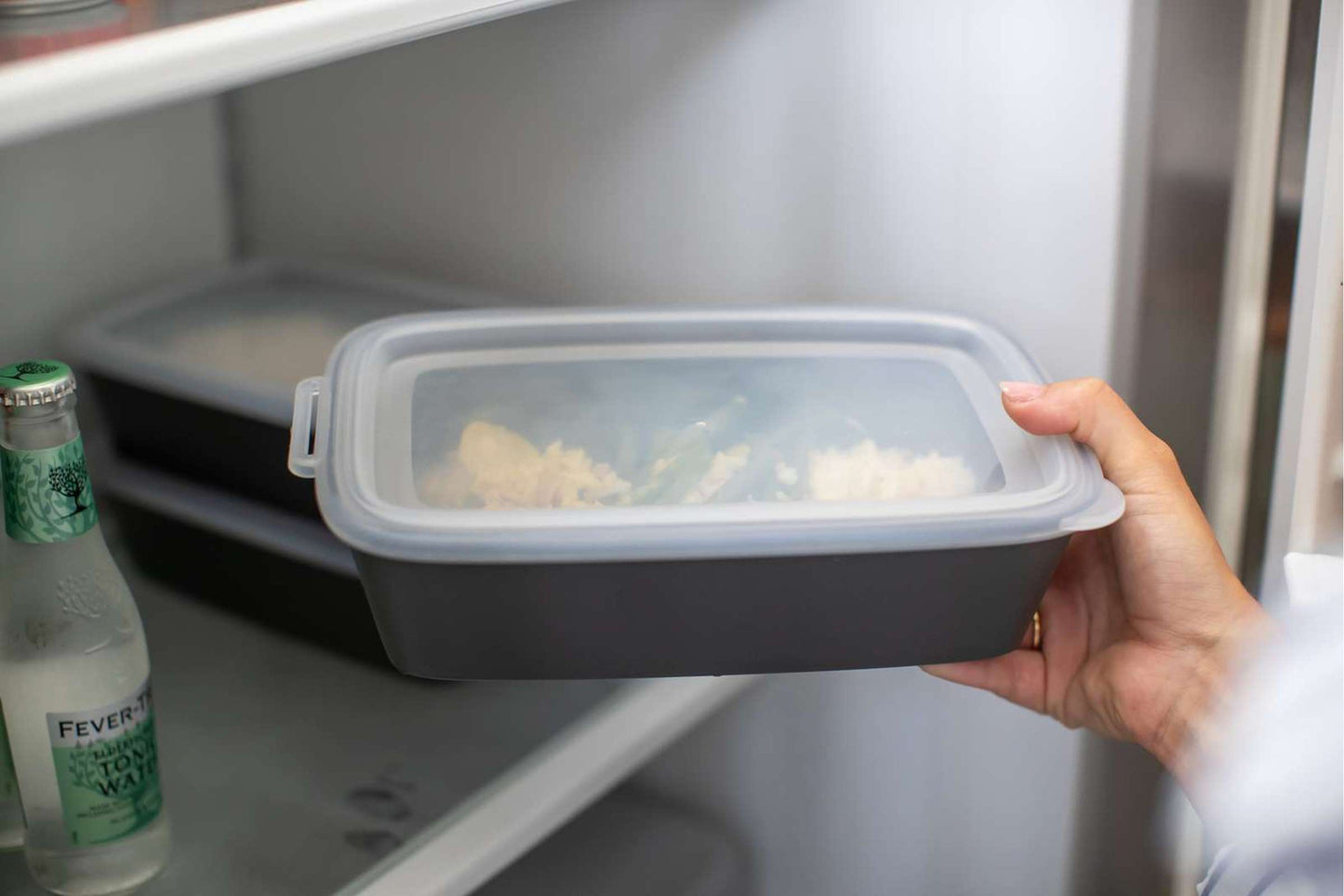 Rechthoekige Vershoudschalen 1,4 L (Set van 12) - Voor Prepmaaltijden en Restjes