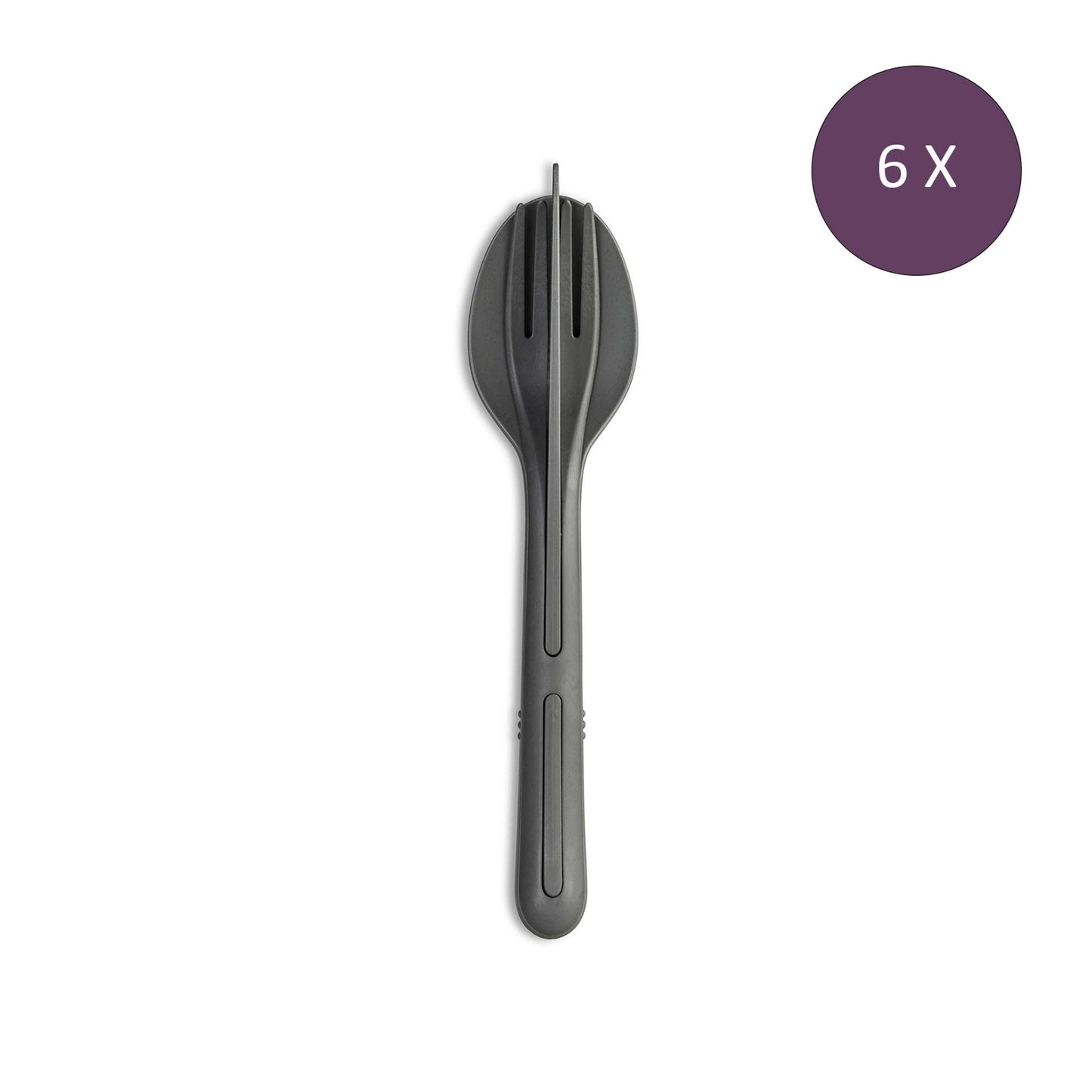 3-Delige Besteksets (Set van 6) - Praktisch voor Onderweg en Lunch