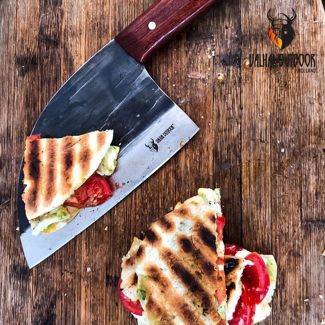 BBQ Hakmes 18 cm - Krachtig Snijden met Controle