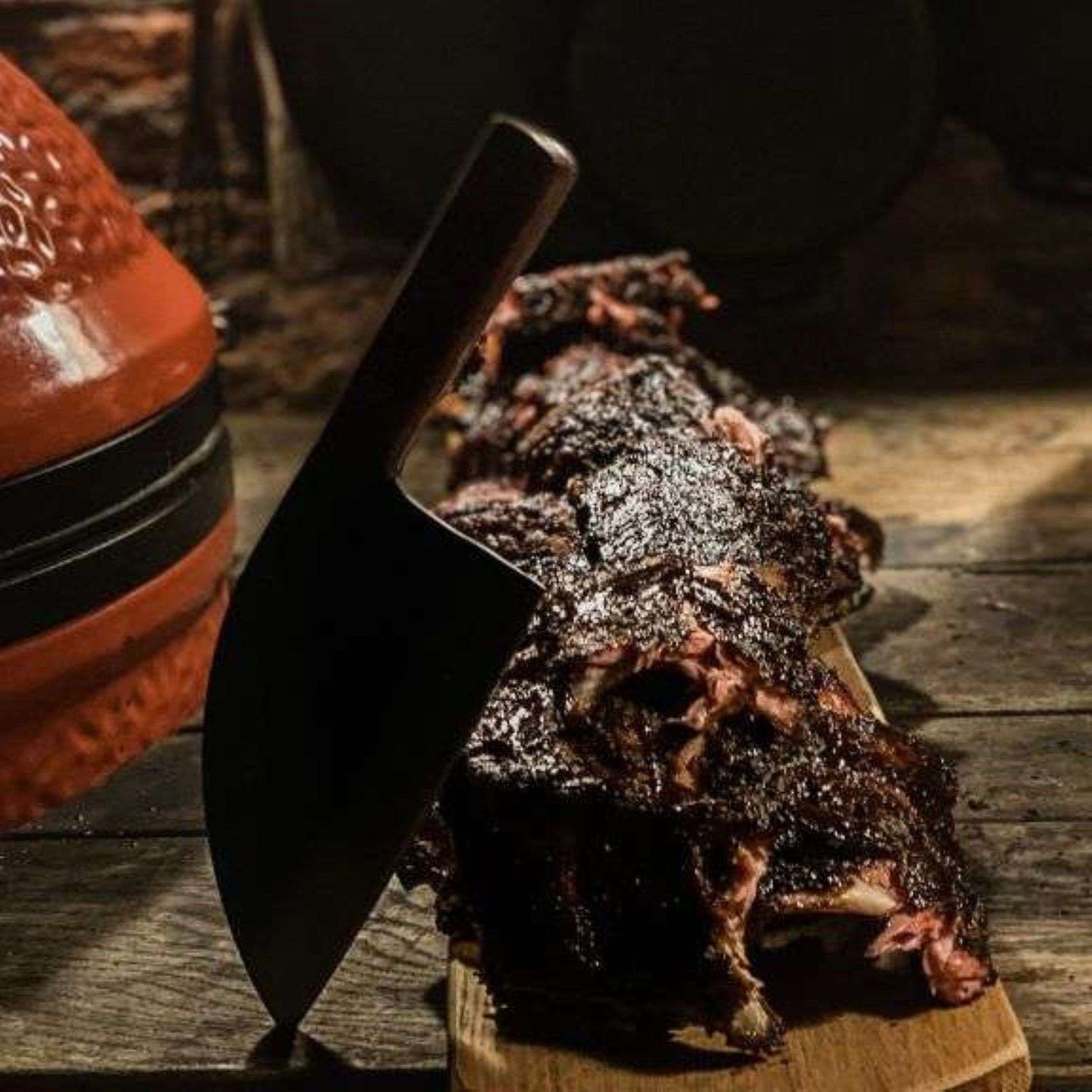 BBQ Hakmes 18 cm - Krachtig Snijden met Controle
