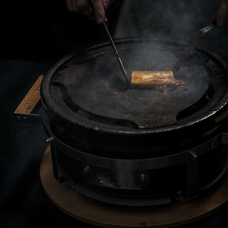 Teppanyaki Plaat voor Shichirin - Meer Variatie Op Je Tafelgrill